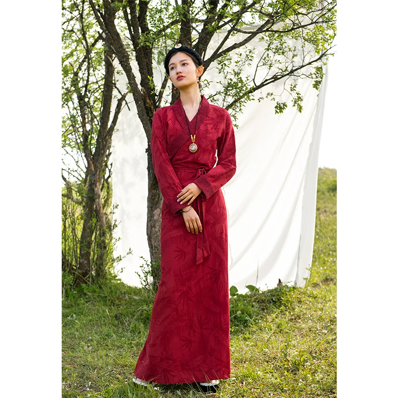Ethnic Fashion Wear - Tibetan Dress Daily Wear Dresses Chinese