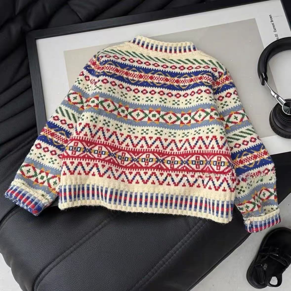 Girls Fashion Knitted Cardigan - Kids Ethnic Fashion recension och pris