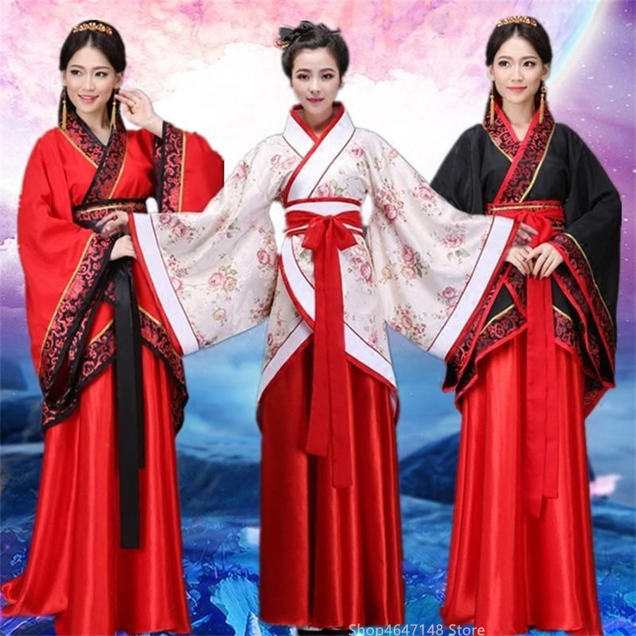 Chinese Hanfu Women Clothing C - Ethnic Fashion Wear recension och pris