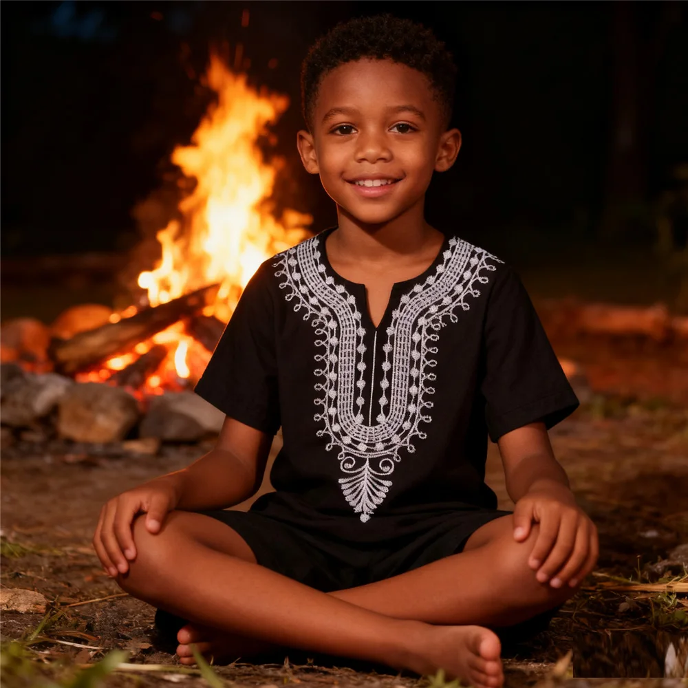 Vintage Ethnic T Shirts for 3- - Kids Ethnic Fashion recension och pris