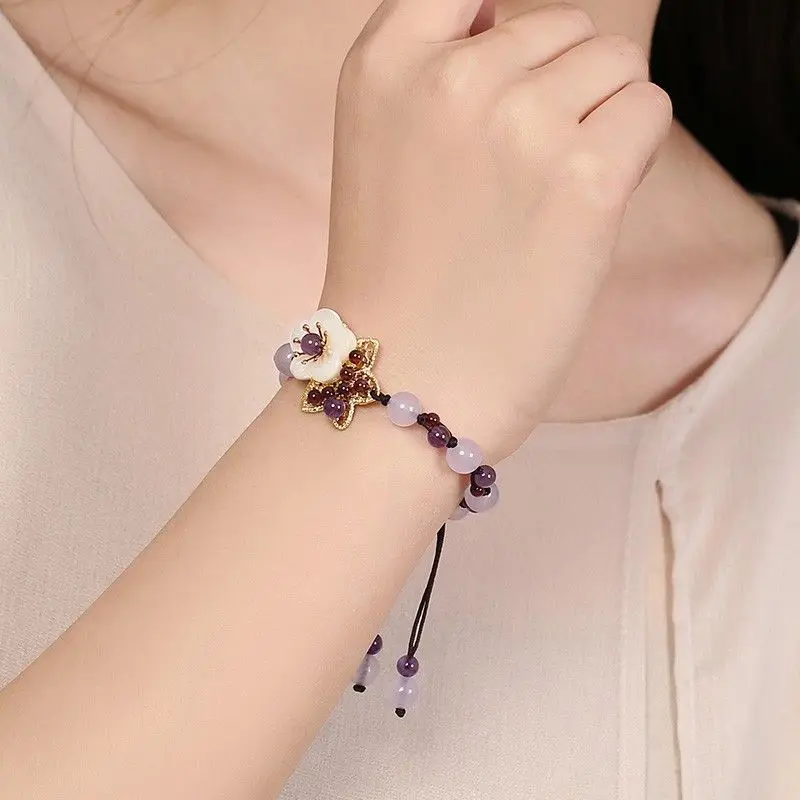 Chinese Crystal Mori Bracelet  - Ethnic Fashion For Ladies recension och pris
