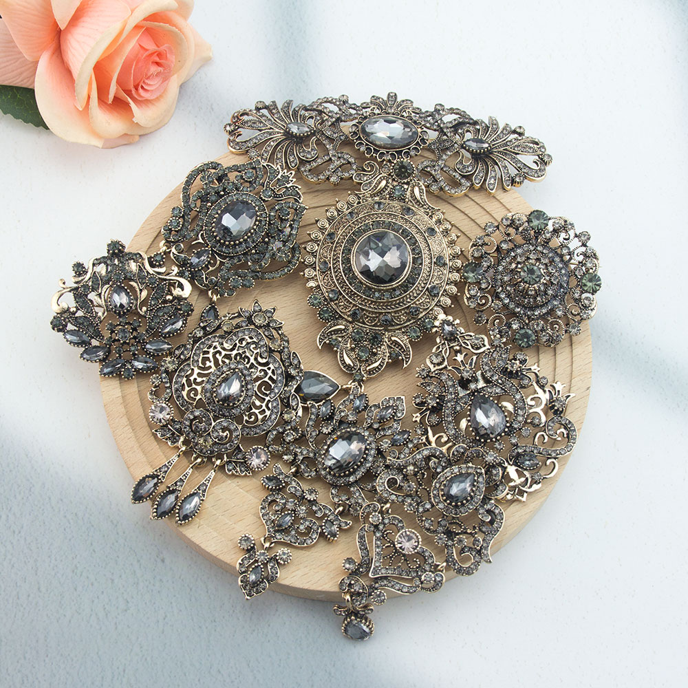 Chic Vintage Arab Kurds Brooch - Ethnic Chic Fashion recension och pris