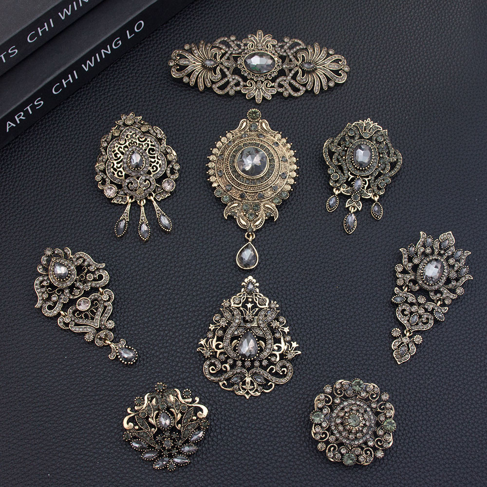 Chic Vintage Arab Kurds Brooch - Ethnic Chic Fashion recension och pris
