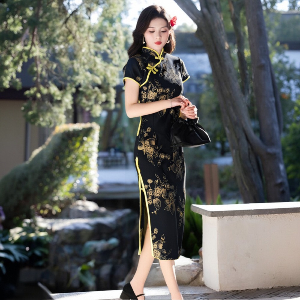 Qipao Dress for Women Clothing - Ethnic Fashion Wear recension och pris