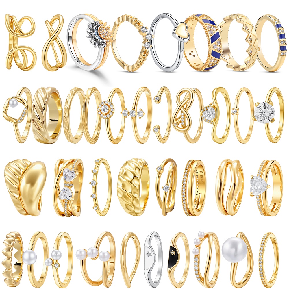 Hot Selling 925 Silver Gold Pi - Ethnic Fashion Wear recension och pris