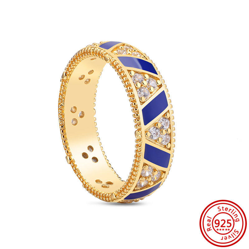 Hot Selling 925 Silver Gold Pi - Ethnic Fashion Wear recension och pris