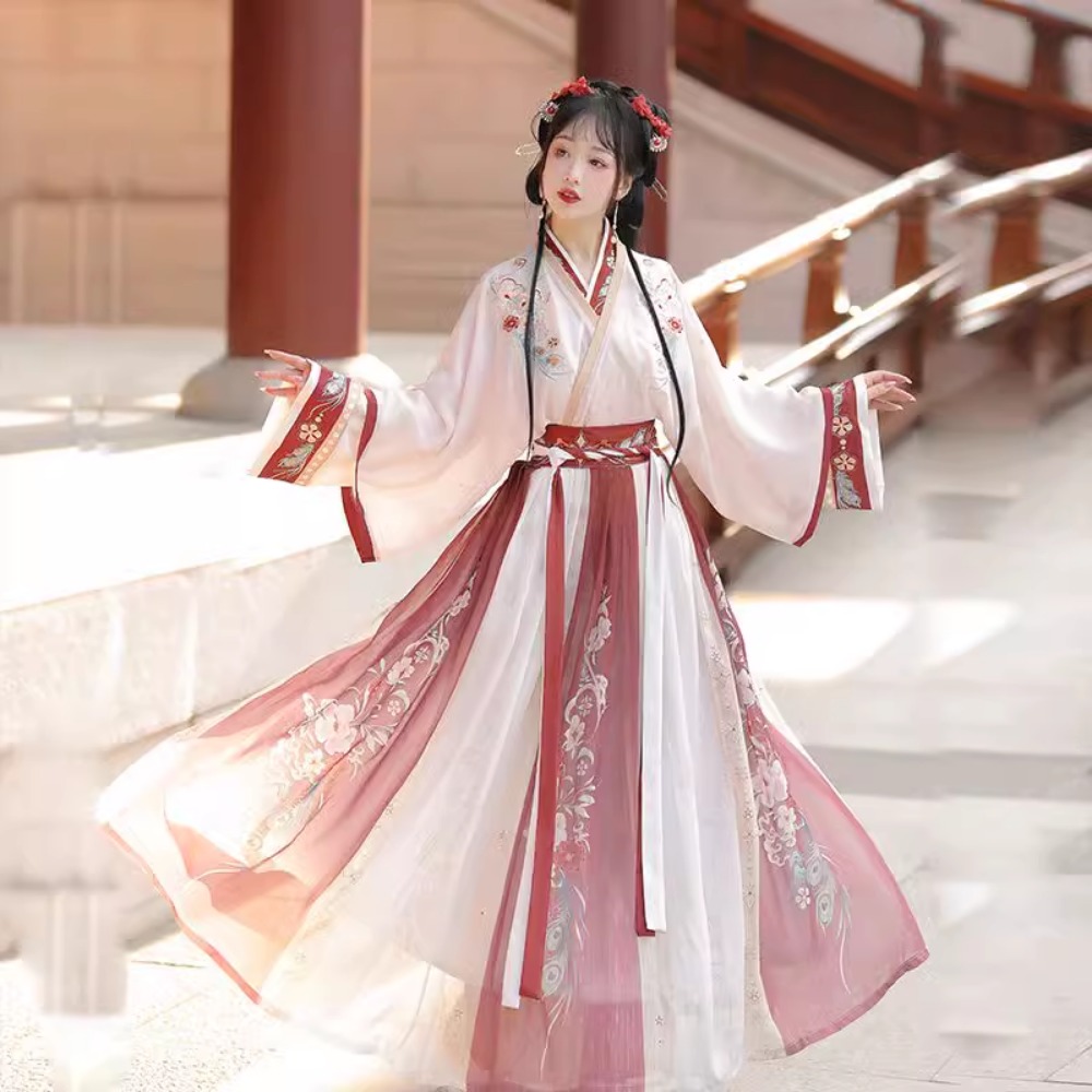 Hanfu Chinese Traditional Dres - Ethnic Fashion Wear recension och pris